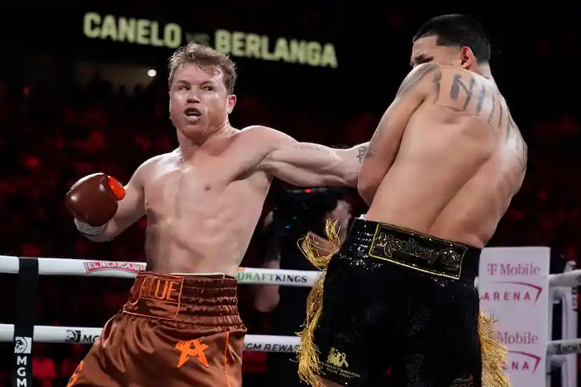 Derrota ‘Canelo’ Álvarez a Edgar Berlanga por decisión unánime