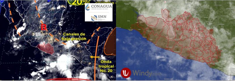 Temperaturas de hasta 40°C, aunque este nublado en Guerrero