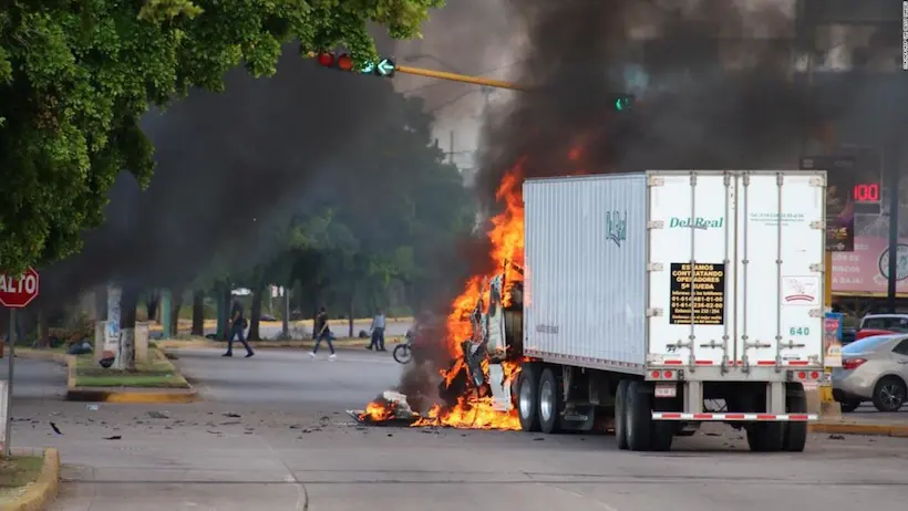 Violencia en Culiacán provoca pánico; suspenden clases