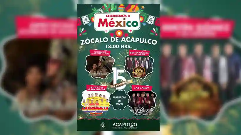 Acapulco se prepara para celebrar el 15 de septiembre con un evento cultural