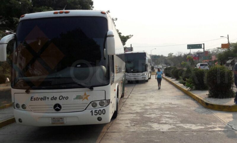 Suspende servicio Estrella de Oro ante lluvias por John en Guerrero