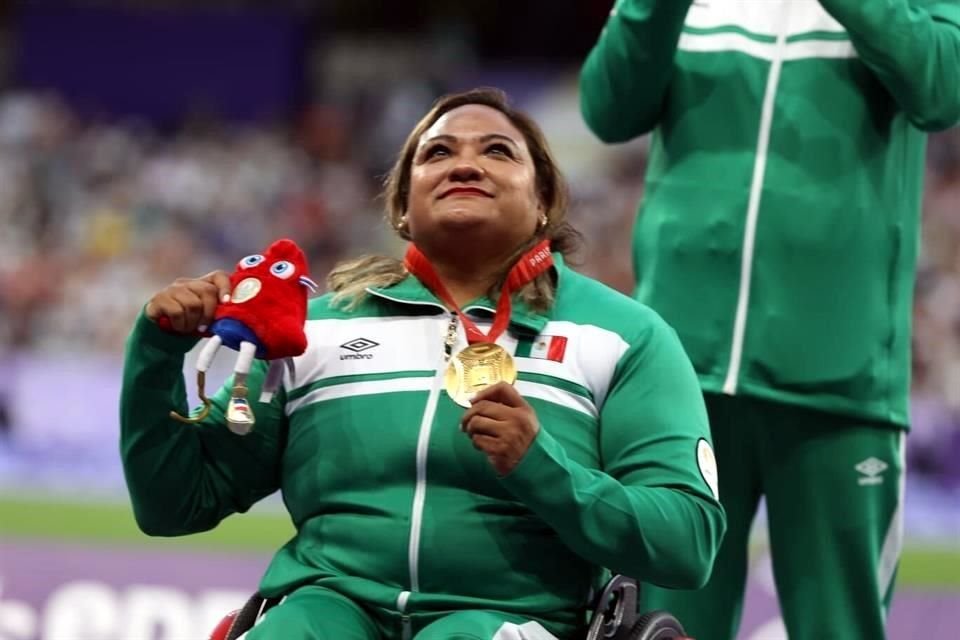 Logra Gloria Zarza el primer oro para México en París 2024