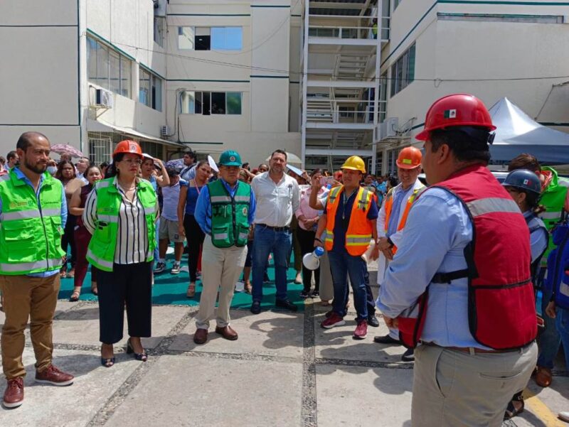 Participa IMSS Guerrero en el Simulacro Nacional 2024