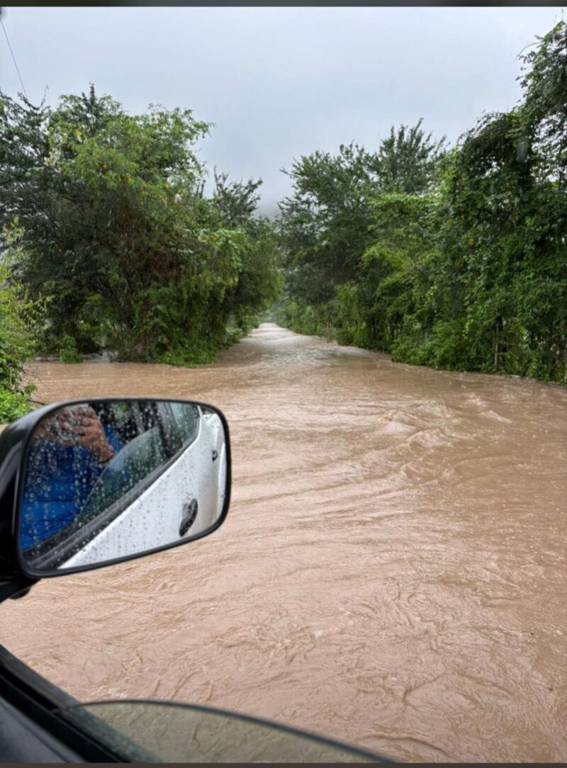 Laguna de Tixtla a punto de desborde; río Huacapa impacta Mochitlán