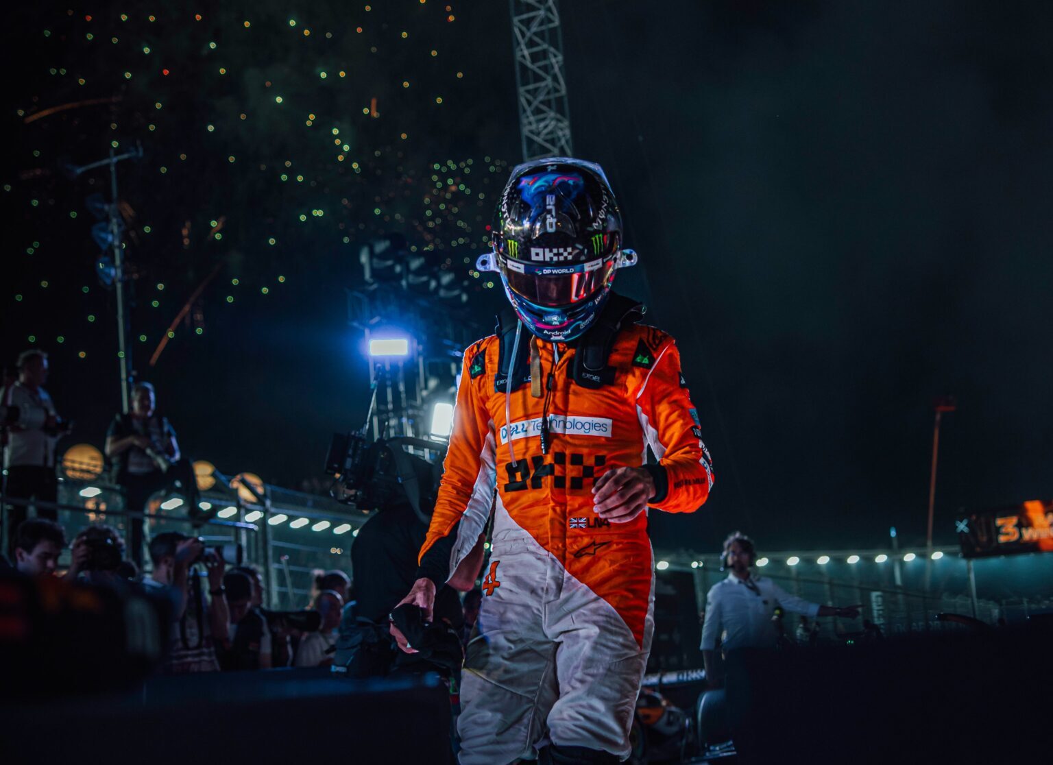 Lando Norris se lleva el Gran Premio de Singapur