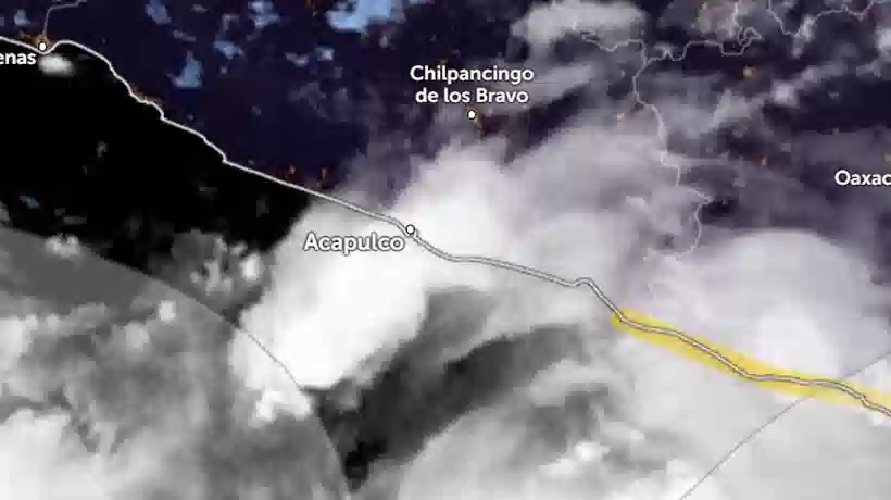 Tormenta Tropical John se degrada a baja presión; seguirá provocando lluvias