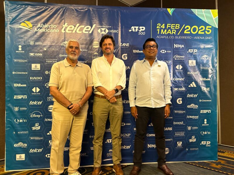 Presentan primera parte de la cartelera del Mextenis 2025