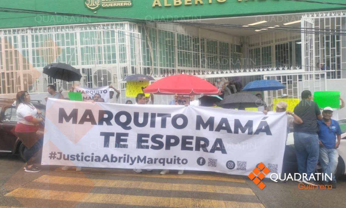 Protestan por Marquito; exigen que sea devuelto a su madre