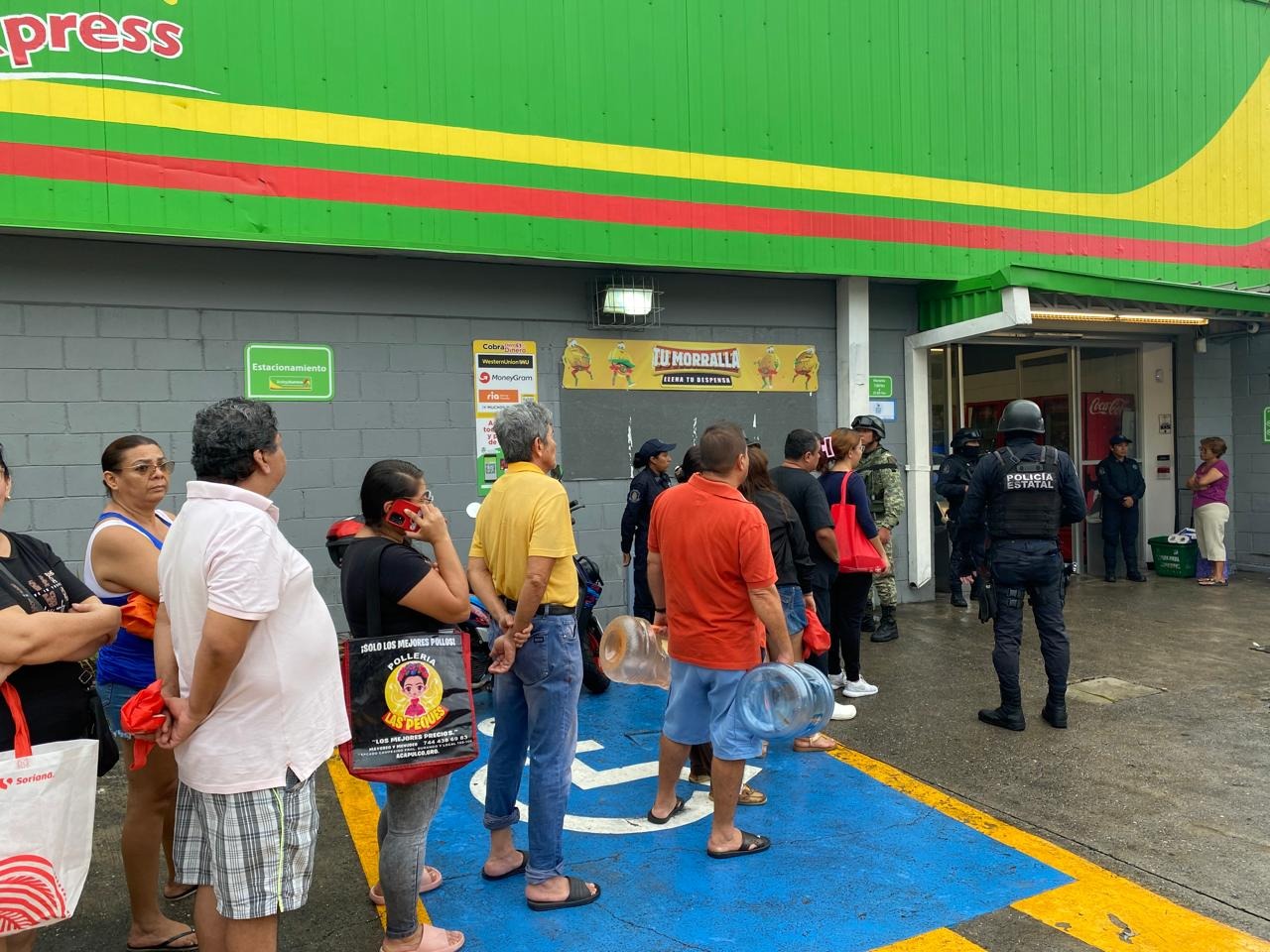 Garantizan abasto en supermercados de Guerrero tras el paso del huracán John