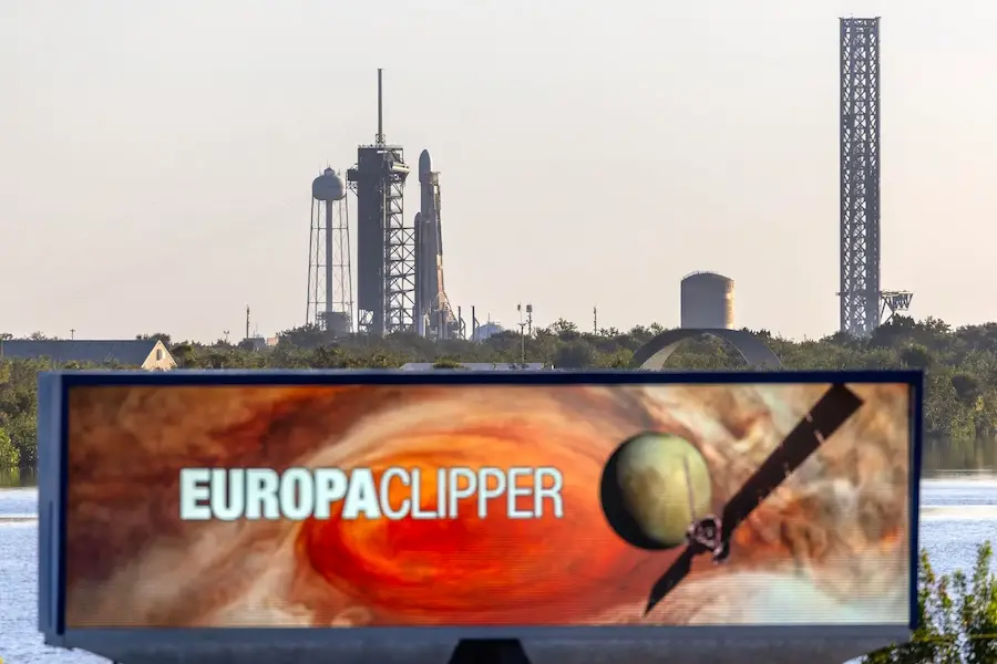 Europa Clipper: Parte nave de la NASA rumbo a luna de Júpiter