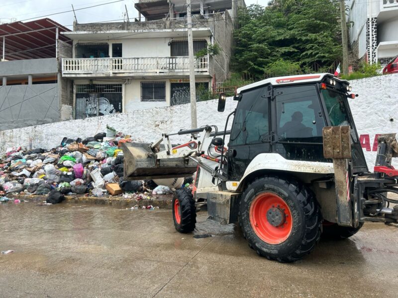 Recolecta Gobierno de Acapulco 1,100 toneladas diarias de desechos