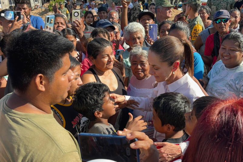 Avanza censo y labores en Acapulco: Claudia Sheinbaum