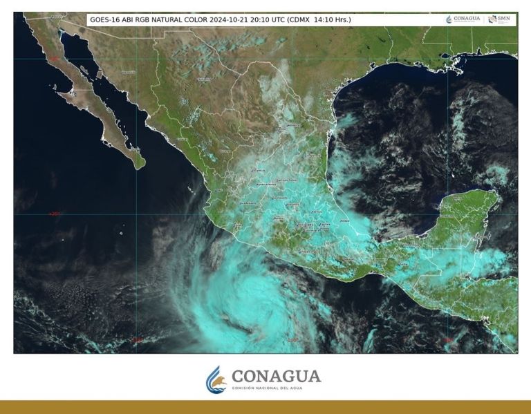 Se forma la tormenta ‘Kristy’ cerca de Acapulco