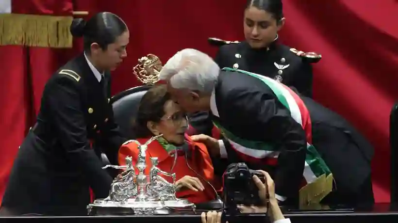 Fallece Ifigenia Martínez, 4 días después de tomar protesta a Claudia Sheinbaum como Presidenta